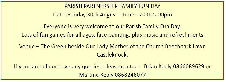 Parish Partnership Family Fun Day
